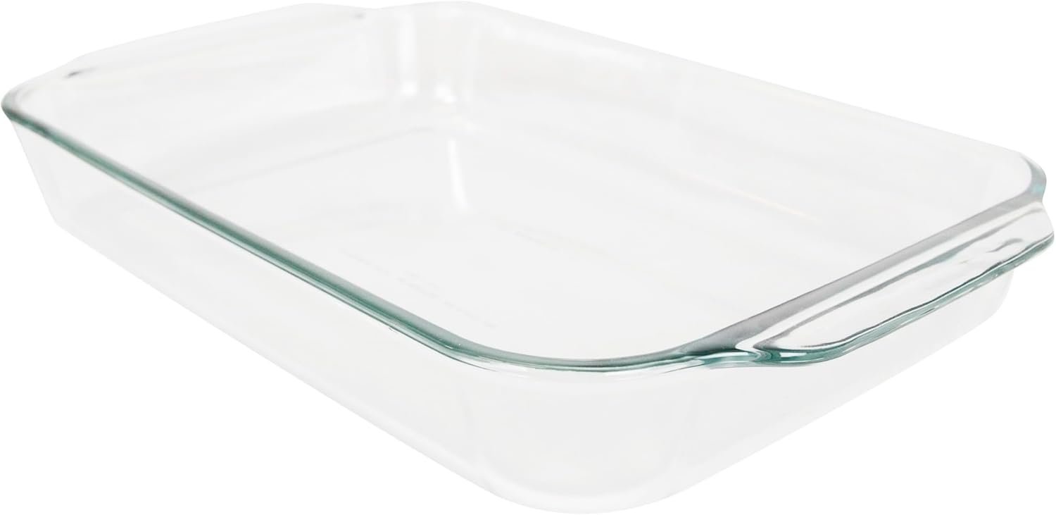 Pyrex 234 4qt Basics Glass 3.79L Baking Dish – Made in the USA