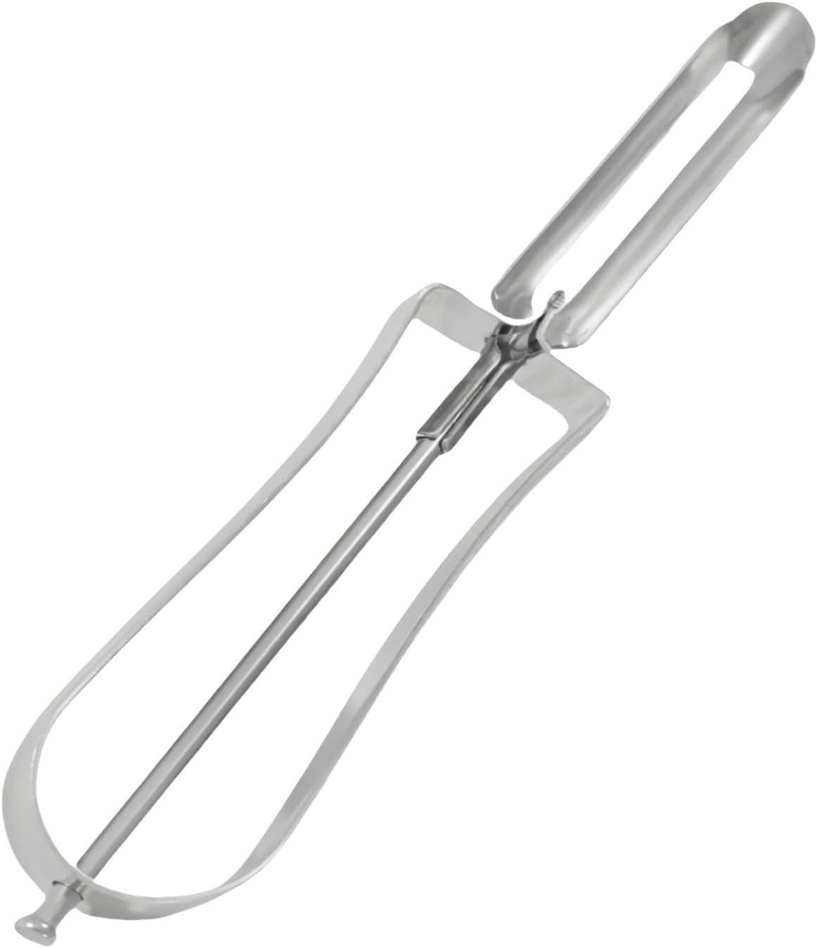 Professional Stainless Steel Peeler – Swivel Blade, Ergonomic Handle, Potato Eye Remover – Commercial Grade Vegetable Peeler for Potatoes, Carrots, Apples – Dishwasher Safe