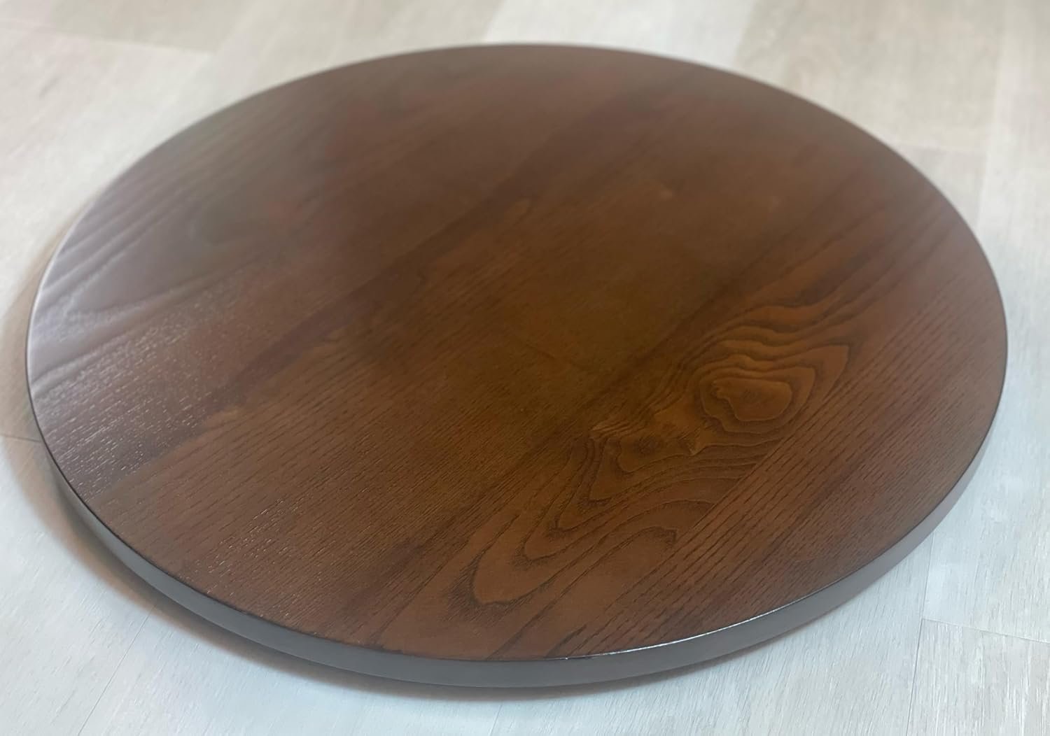 21″ Espresso/Cappuccino Finish Large Lazy Susan