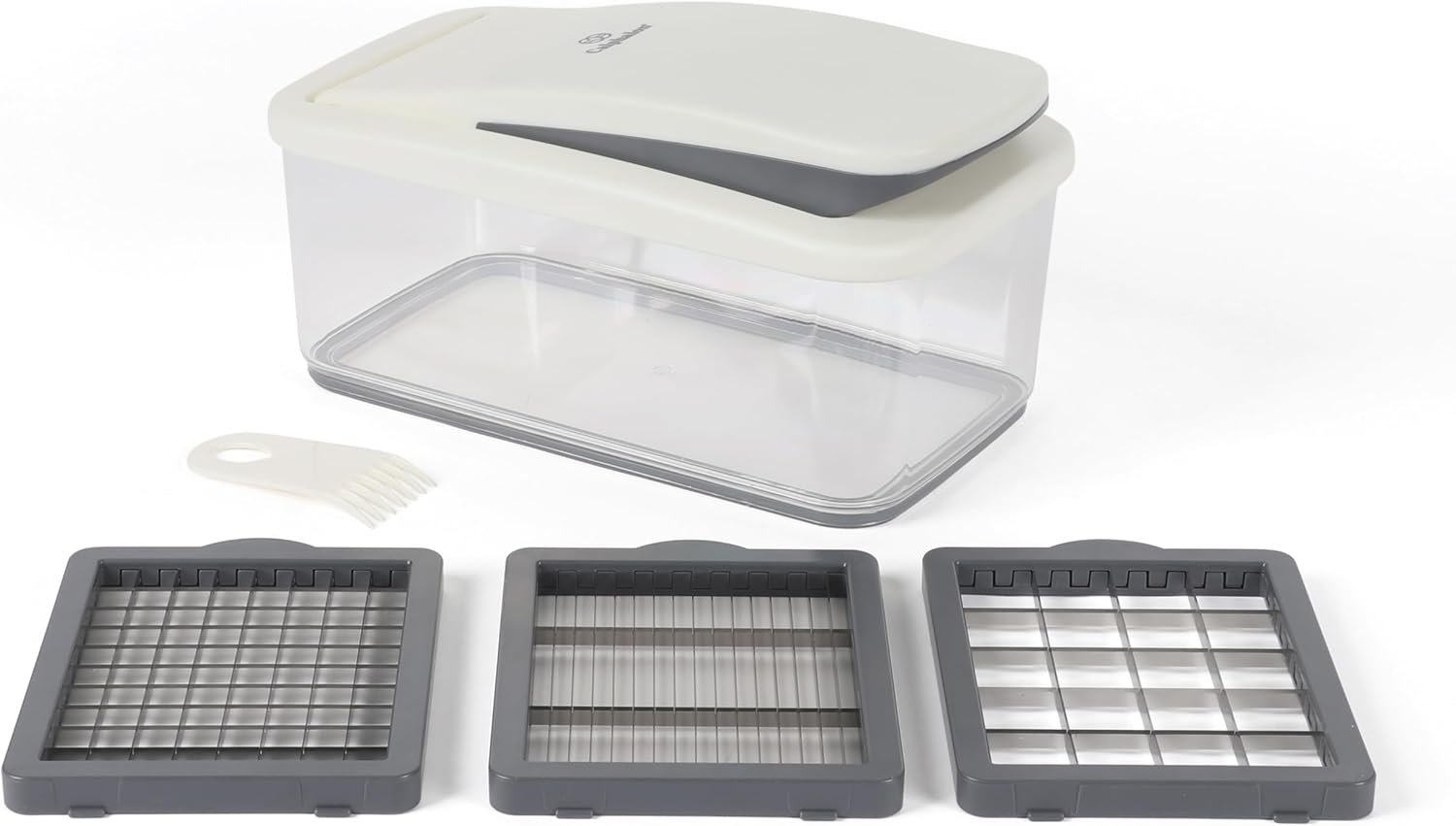 Calphalon Aero 5 in 1 Vegetable Chopper and Dicer, Food Chopper with Container