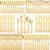 EUIRIO 80Pcs Gold Silverware Set, Stainless Steel Flatware Cutlery Set Service for 16, Mirror Polished Gold Utensils Set Include Forks Spoons Knives for Home, Wedding, Restaurant, Dishwasher Safe