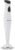 Elite Gourmet EHB-2425X Electric Immersion Hand Blender Stick, Mixer, Chopper, 1-Touch Control Multi Purpose, 150 Watts, For Soups, Sauces, Baby Food, White
