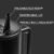 40 oz Tumbler with Handle, 100% Leakproof Insulated Tumbler with Lid and Straw, Stainless Steel Travel Mug, Water Bottle with Flip Straw, Keep Drinks Cold or Hot, Black