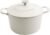 MARTHA STEWART Gatwick 7-Quart Enamel Cast Iron Dutch Oven – Linen Color with Silver Knob – Durable Heavy-Duty Dutch Oven for Slow Cooking and Braising