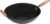 Wok, 12.5-inch carbon steel non-stick flat-bottom pan, professional chef-style frying pan, heat-resistant handle, easy to clean, black