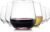 Chouggo Stemless Wine Glasses Set of 6, Hand Blown Premium Crystal Square Red White Wine Glass – Gifts for Women, Men, Wedding, Anniversary, Christmas, Birthday – 15Oz
