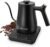Gooseneck Electric Kettle,Ulcreigo Tea Kettle for Boiling Water, Temperature Control with 5 Variable Presets,Hot Water Boiler Heater for Pour Over Coffee, Keep Warm 2 Hours,304 Stainless Steel(Black)