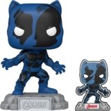 Funko Pop! & Pin: The Avengers: Earth’s Mightiest Heroes – 60th Anniversary, Black Panther with Pin, Amazon Exclusive
