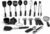 17-Piece Silicone Cooking Utensil Set, Heat Resistant Non-Stick Kitchen Tools, Stainless Steel Handle Kitchen Accessories, Cooking Gadgets Set for Home Kitchen | SV DEALS