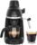 Coffee Machine, 3.5 Bar Espresso & Cappuccino Machine with Steam Wand, Compact Design Coffee Maker for Latte, Safety Lock & Tritan Cups, 800w, Black