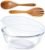 6.2Quart Large Glass Bowls with Lid,Thickened 12Inch Clear Glass Salad Cooking Bowls for Kitchen Salad Bread Storage, For Prepping, Marinating & Mixing Brining Kimch