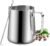 Milk Frothing Pitcher, 350ml/12oz Milk Frother Cup Stainless Steel Jug Steaming Pitcher, Milk Coffee Cappuccino Latte Art Barista Steam Pitchers Milk Jug Cup with Decorating Pen