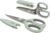 Goodful Utility Kitchen Shear and 5-Blade Herb Shear Set, Premium Stainless Steel Blades with Protective Guards, Comfort Grip Handles, Built-in Herb Shear Cleaning Comb, 2-Piece Set, Sage Green
