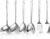 Evanda Kitchen Utensils Set 6pcs, Stainless Steel Cooking Utensils Set, Heavy Duty Kitchen Tools Spatulas Set, Home Essentials Kitchen Gadgets Accessories