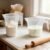 Multi-Purpose Measuring Cup Set – 1/2 Cup BPA-Free Unbreakable Plastic – Stackable Dishwasher Safe – Liquid/Solid Measurement – Kitchen Essential