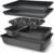 Baking Pans Set, Nonstick Bakeware Sets, Oven Pans for Cooking, AIVIKI 6 Pieces Baking Sheets Set Including Cookie Sheet, Deep Roaster Pan, Square Pan, Loaf Pan, Muffin Pan, Carbon Steel Baking Set