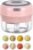 Electric Mini Garlic Mincer, 100ML USB Vegetable Onion Chopper, Portable Small Food Processor for Ginger, Chili, Vegetables