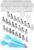 Piping Bags and Tips Set, Reusable Cake Decorating Supplies with 1 Reusable Bags, 24 Icing Tips, 2 Couplers, Cake Baking Tools for Cookie Icing Cupcakes
