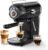 XIXUBX Espresso Machine, 20 Bar Pump Temperature Control, Compact Espresso Maker with Steam Milk Frother, Professional Coffee Makers for Home, Cappuccino Latte Machine, Gifts for Coffee Lover