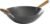Kenmore Hammond 14-Inch Flat Bottom Carbon Steel Wok, Black, Durable Non-Stick Stir Fry Pan for Gas and Electric Stovetops
