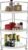 3-Tier Corner Bathroom Counter Shelf Stackable Perfume Storage Holder Makeup Countertop Organizer Standing Vanity Tray Kitchen Spice Rack,White and Silver