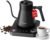 Gooseneck Electric Kettle for Pour Over Coffee, ±1°F Temperature Control, Smart Heating, 304 Stainless Steel, Fast Boil & 2-Hour Keep Warm, 0.9L,Black