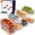 ClearSpace Plastic Pantry Organization and Food Storage Bin – Great Kitchen Organization and Kitchen Storage – Fridge Organizer Bins– 8 Pack