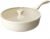 Redchef Ceramic Frying Pan with Glass Lid, Nonstick Deep Saute Pan for All Stovetops, Healthy Cooking Pan, Ergonomic Handle, Fast Even Heating, Splatter Prevention, Oven Safe, Beige (5.2Qt, 12″)