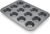Chicago Metallic Commercial II Non-Stick 12-Cup Muffin Pan. Make muffins, cupcakes, mini quiches, egg cups, and more, 15.8 L x 11.3 W x 1.5 H;