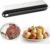 Magnetic Plastic Wrap Dispenser with Cutter, No-Drill Wall Mount Aluminum Foil Holder with Slide Cutter, Cuts Aluminum Foil, Saran Wrap, Cling Wrap, Wax Paper (Grey-Plastic)