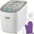 VEVOR Bread Maker, Dough Machine 15 Menus in 1, Non-Stick Ceramic Pan Automatic Breadmaker with Non-Gluten Setting, Whole Wheat Bread Making, Digital, Programmable, 3 Loaf Sizes, 3 Crust Colors, White