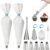 Reusable Piping Bags and Tips Set – 16inch Pastry Bags for Cake Decorating, Cupcakes, Cookies | Durable Cotton Exterior, Easy to Clean, Eco-Friendly Baking Kit for Home Bakers & Chefs