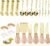 Charcuterie Board Accessories Spreader Knife Set Cheese Butter Spreader Knife Charcuterie Utensils with Wooden Handles Mini Serving Tongs Spoons Forks for party Wedding Christmas (Gold, 18 Pieces)