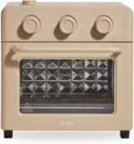 Our Place Wonder Oven | 6-in-1 Stainless Steel Air Fryer Toaster Oven Combo with Basket, Rack, Pan & Tray | Compact 13 QT Countertop Capacity – Toast, Roast, Bake, Reheat, Broil & Steam | Steam