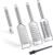 Tongjude Stainless Steel Cheese Grater Set, Set of 5 Kitchen Grater & Peeler & Slicer, Lemon Zester with Cleaning Brush for Vegetable, Fruit, Chocolate