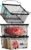 Large Freezer Organizer Bins，Upgraded Bottom Leak-Proof net，Fit 5 to 9 Cu Ft Chest Freezer，3 Pack， Expandable Stackable Chest Freezer Containers with Handle (Black-3Pack)