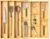 SpaceAid Bamboo Utensil Drawer Organizer with Labels, Kitchen Silverware Expandable Tray Holder Organizer for Flatware, Cutlery, Spoon and Knives Drawer Storage Organization (Natural)