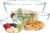 Glass Mixing Bowl Set Of 3（1.1qt 2.8qt 4.7qt）- Large High Brosilicate Mixing Bowls For Kitchen Prepping Serving And Storage – Microwave Dishwasher Oven Safe
