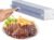 Refillable Magnetic Plastic Wrap Dispenser with Slide Cutter, Sturdy Food Cling Film Cutter, Press and Seal Wrap, 12″ x 328′ Roll BPA Free