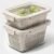 GENICOOK Glass Produce Storage Containers for Fridge, 2-Pack – Airtight Fruit & Vegetable Containers with Removable Colanders, Flexible Silicone Lids,LeakProof, BPA-Free Borosilicate Glass