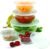 Norpro 10-Piece Nesting Glass Mixing/Storage Bowls with Lids