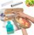 APSARAS USA Magnetic Plastic Wrap Dispenser with Cutter, 3 in 1 Aluminum Foil wrap Organizer, Practical Refillable Cling Wrap Film Cutter, Wall Mount Kitchen Wrap Dispenser, Include 2 * 12″ Rolls