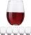 Stemless Wine Glasses Set of 6, 18oz Wine Glass – Stemless Wine Glass & Cocktail Tumbler Set – Premium Glass Drinking Cups in Bulk– Deluxe Gift Pack Short Wine Glasses, Dishwasher Safe