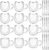12 Pcs 8 oz Glass Coffee Mugs with Handle and Spoons Clear Insulated Tea Cups Set Espresso Coffee Mugs Borosilicate Double Glassware Cups for Latte Iced Hot Beverages