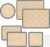 Silicone Baking Mat Set of 6, Silicone Mats for Baking, Baking Sheets Non Stick for Macaron, Cookie, Pizza, Bread and Pastry, Baking Supplies for Oven, Food Grade Reusable