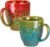 Set of 2 Durable 16 oz Coffee Cups, Large Coffee Mugs with Ergonomic Handle, Ceramic Mugs Dishwasher & Microwave Safe, Ideal Tea Mugs for Home, Office, Gifts (Coffee, Tea, Hot Cocoa, Latte Cup)