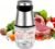 Electric food processor vegetable chopper 500W one 2.5cup bowl one bi-layer 4 blades Mini Food chopper for home use,Mincing, and Puree for kitchen aid, baby foot