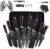 FULLHI Knife Set, 14pcs Japanese Knives Set, Premium German Stainless Steel chef Knife Set