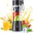 Cordless Portable Personal Size Blender – Mini Blender Make Smoothies and Shakes, 380Ml BPA Free Travel Cup, Powerful Blending Suit in Office/Home/Gym