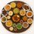 18″ Lazy Susan Turntable –Dark Brown Made with Pinewood, 3/4″ Thick, Smooth Rotation – Ideal for Kitchen, Dining Table, Entertaining & DIY Projects